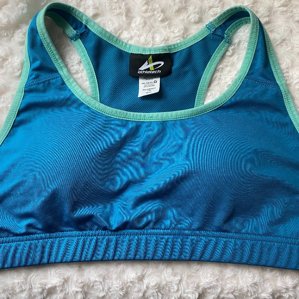 Athletech Racerback Padded Lined Sports Bra XL